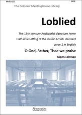 Loblied Unison choral sheet music cover